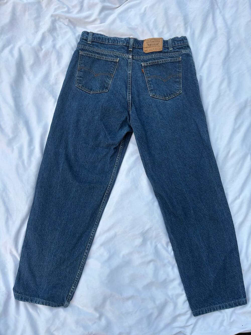 Vintage Levi's Orange Tab 550 Relaxed Fit Tapered Leg Jeans, Size 40x32